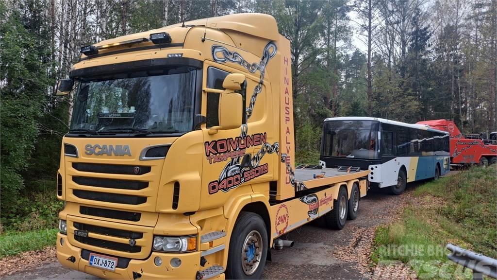 Scania R620 lavaraskas hinuri Autotransport-Anhänger