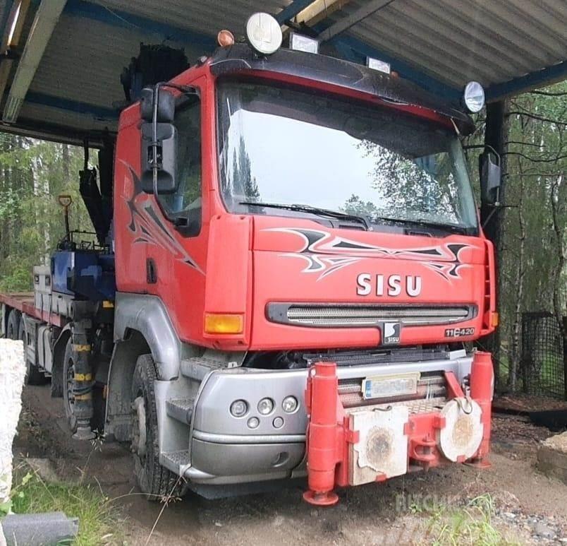 Sisu E11 420 Kranwagen