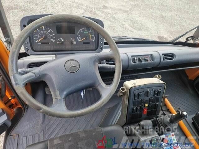 Mercedes-Benz Unimog U300 4x4 Zapfwelle ArbeitsplatteNur113TKM Kipper