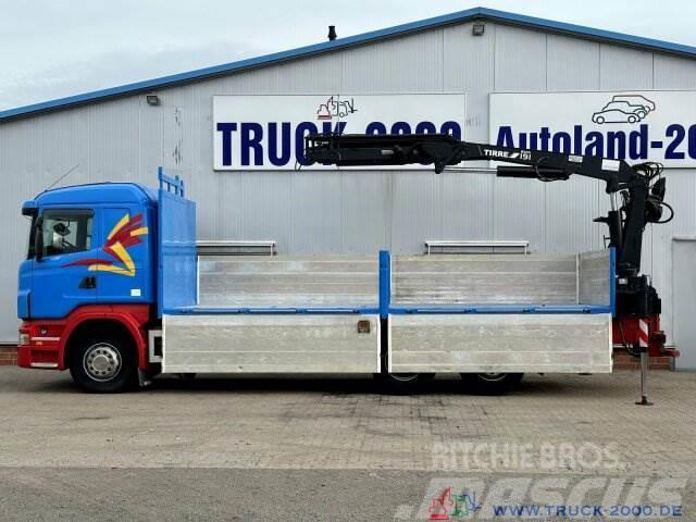 Scania R400 Atlas Tirre 191L 9m=1,7t. 7m Ladefl. 1.Hand Pritschenwagen/Pritschenwagen mit Seitenklappe