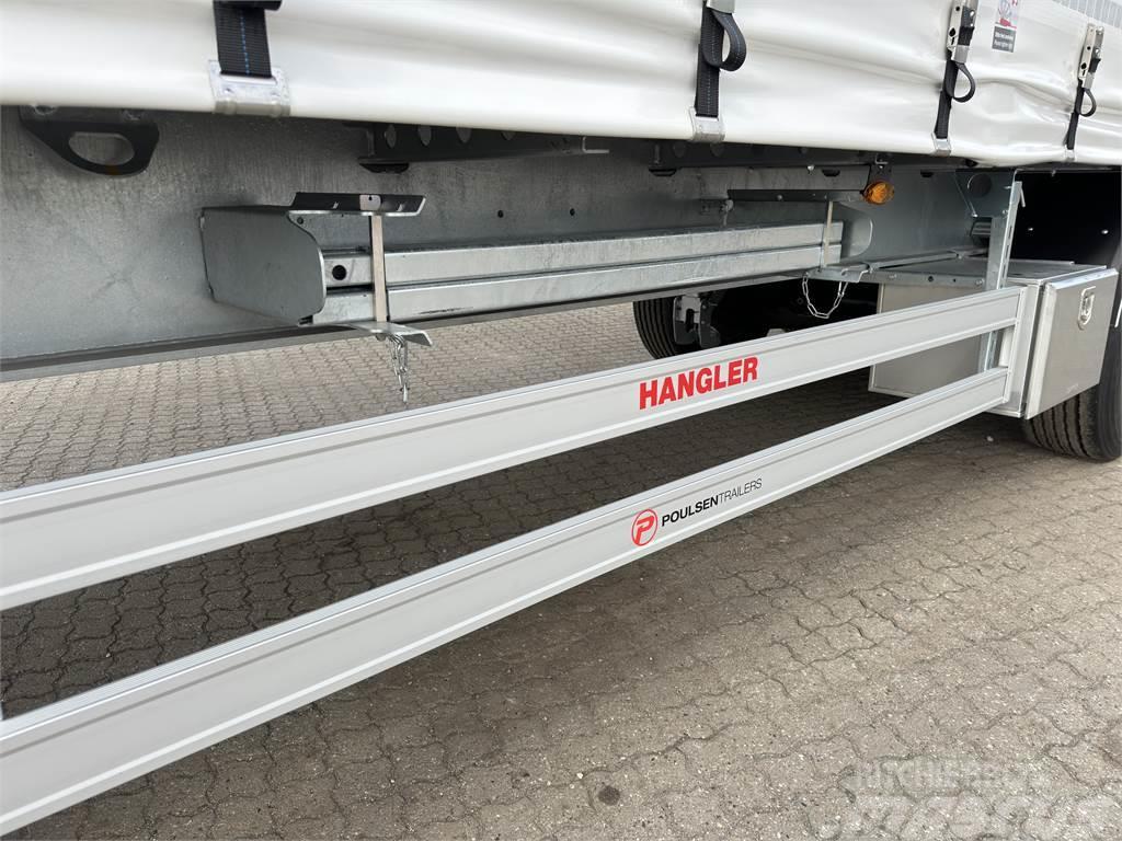 Hangler 3-aks 45-tons gardintrailer Nordic Curtainsiderauflieger