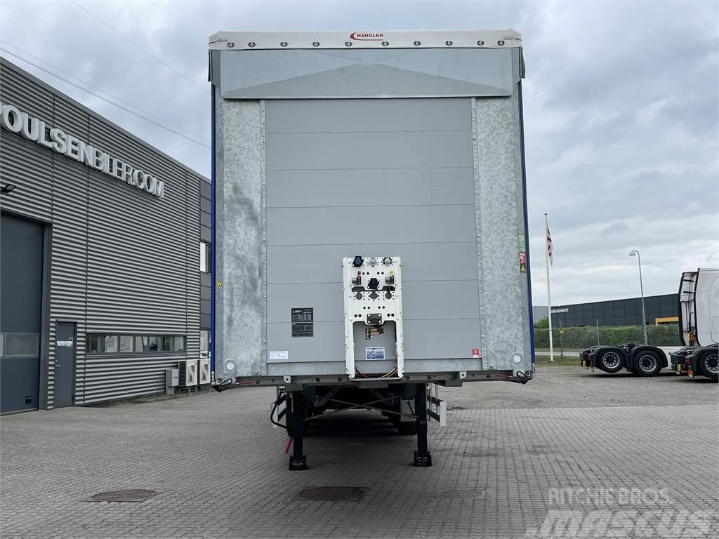 Hangler 3-aks gardintrailer Zepro lift + hævetag Curtainsiderauflieger
