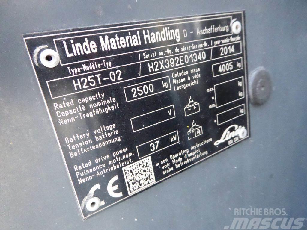 Linde H25T-02 Gas Stapler