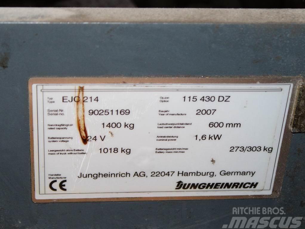 Jungheinrich EJC 214 115-430DZ Deichselstapler
