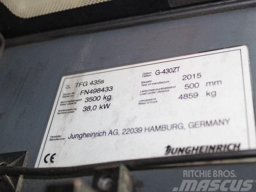 Jungheinrich TFG 435s G-430ZT Gas Stapler