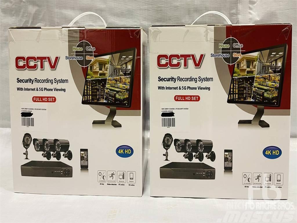  4 Camera Security System (Unused) Andere
