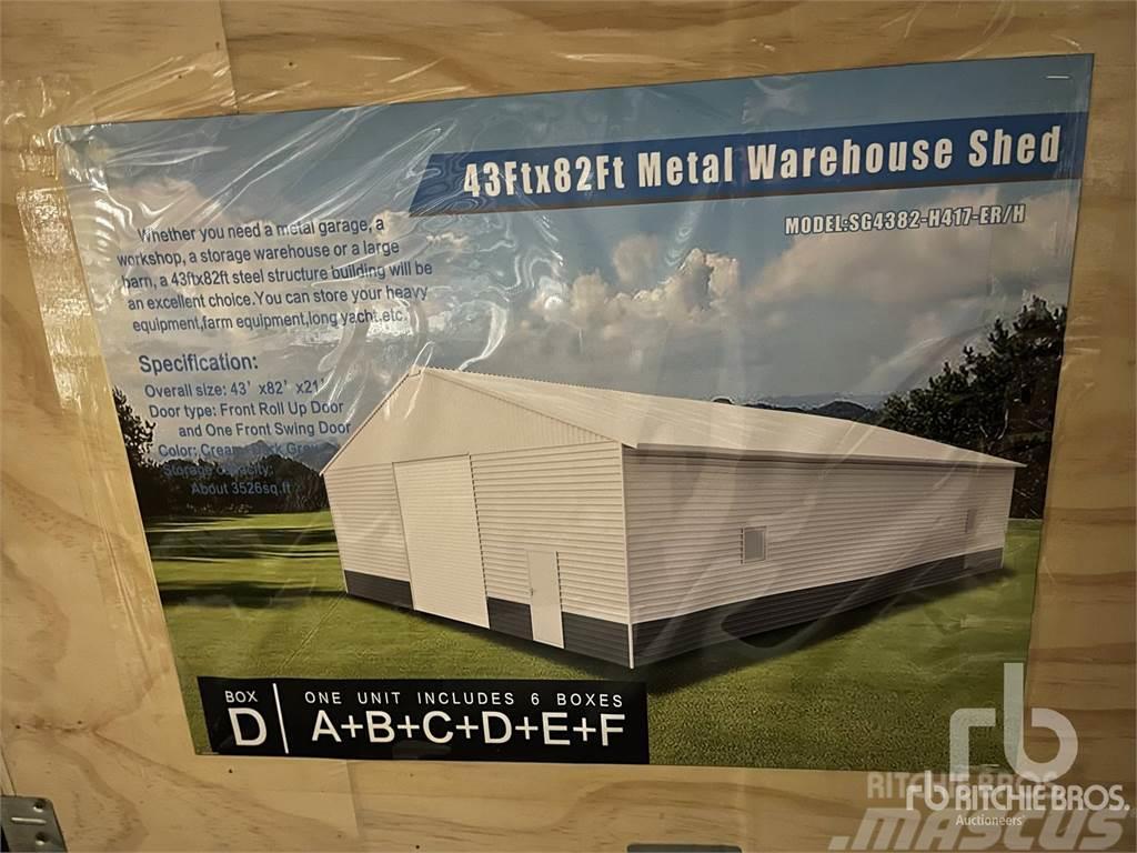  43 ft x 82 ft Metal Warehouse ( ... Andere Kommunalmaschinen