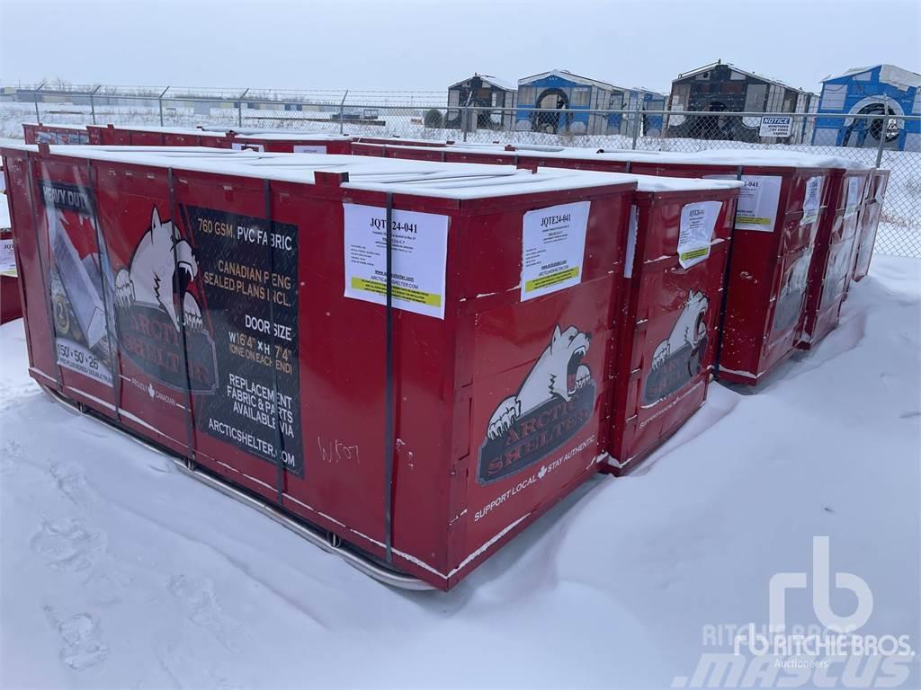 Arctic Shelter 150 ft x 50 ft x 26 ft Peak Dou ... Stahlrahmenaufbauten