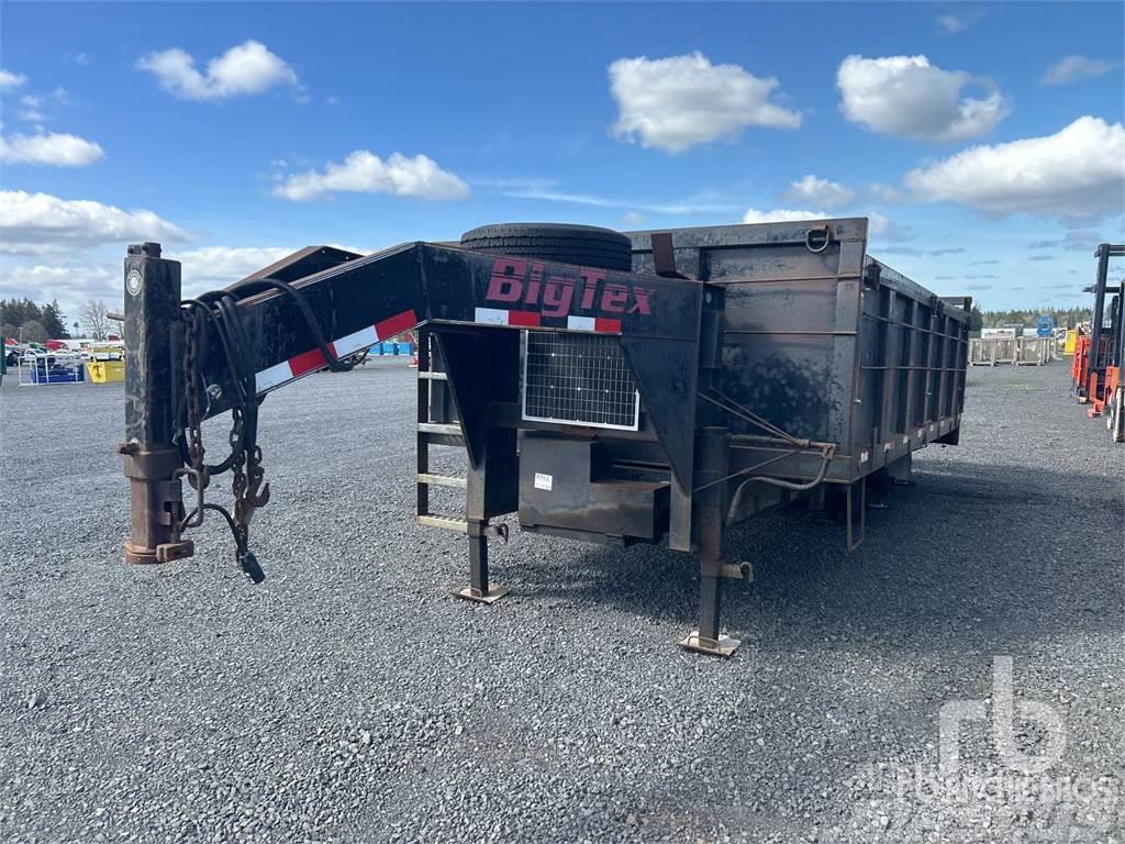 Big Tex 16 ft T/A Gooseneck Dump (Inope ... Autotransport-Anhänger