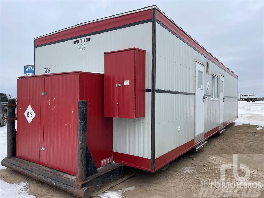  DA STRUCTURES 40 ft x 12 ft Triple Skidded Office Andere Anhänger