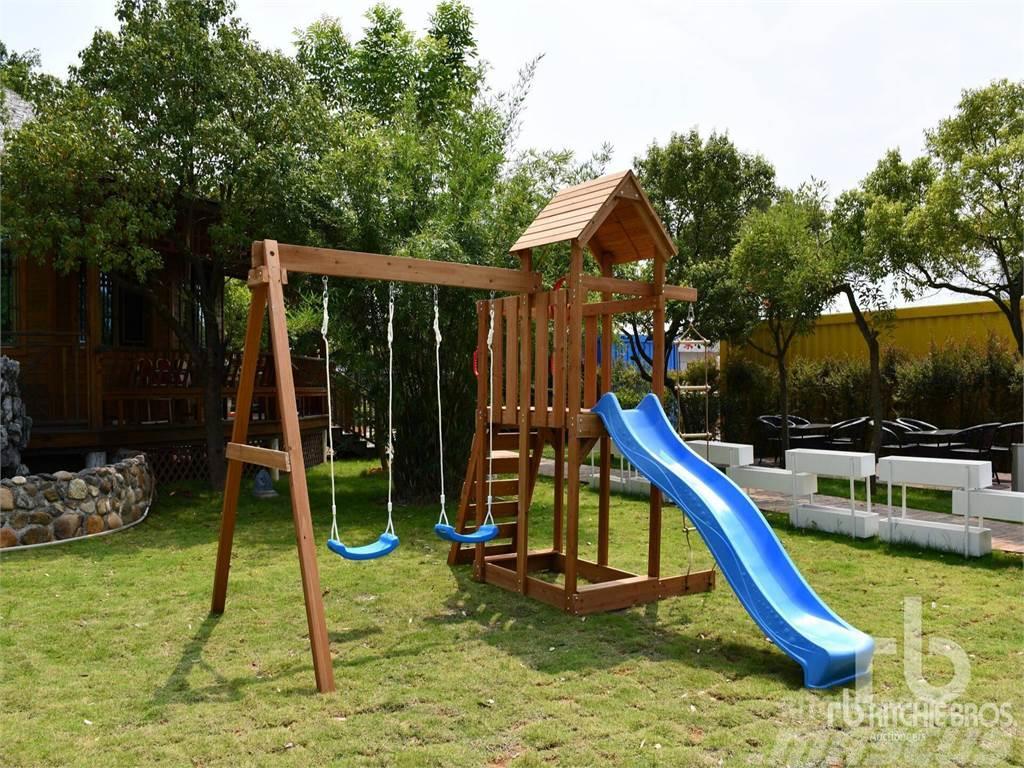  Wooden Kids Swingset Playset Eq ... Andere