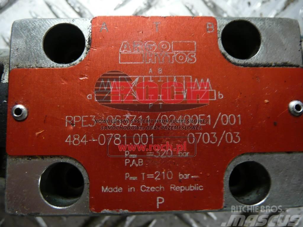 Argo HYTOS PPE3-063Z11/02400E1/001 484-0781.001 + 944-0 Hydraulik