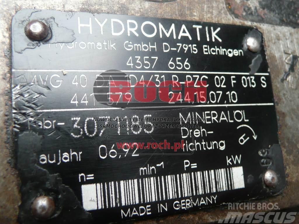 Hydromatik A4VG40DA1D4/31R-PZC02F013S 441579 244.15.07.10+ Po Hydraulik
