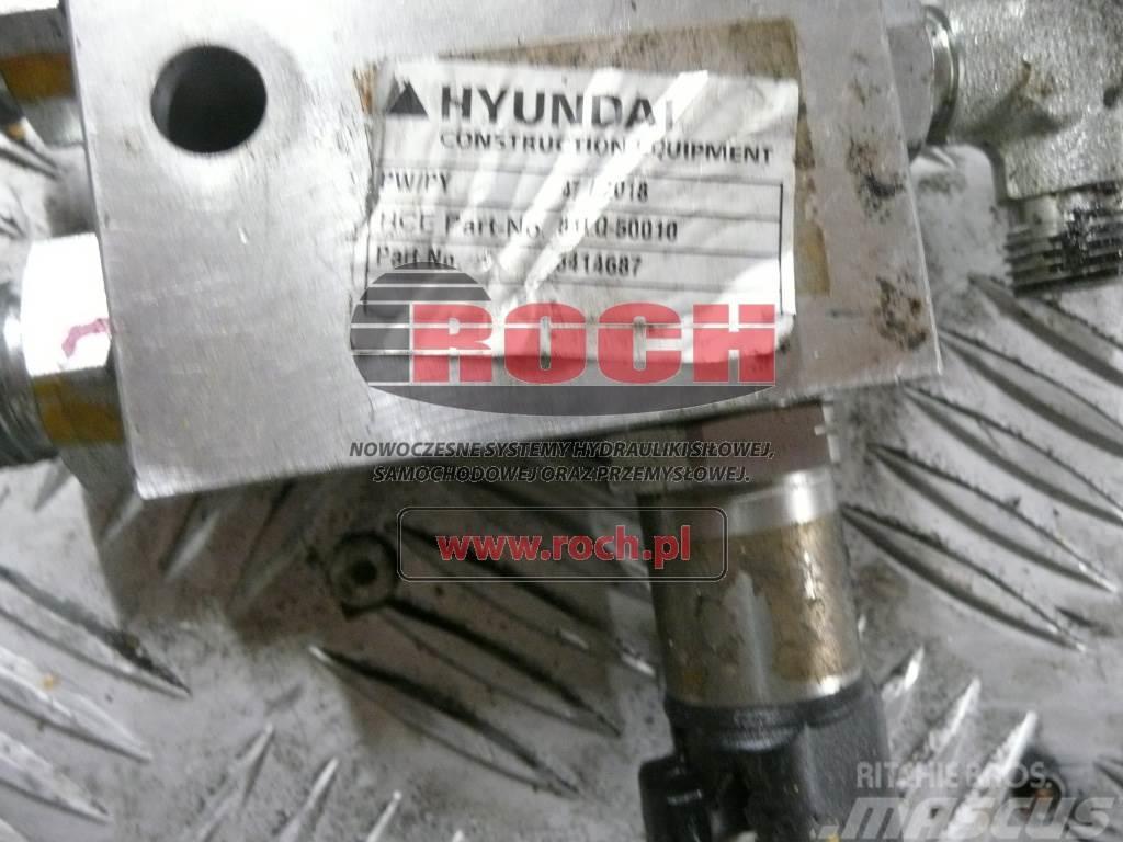 Hyundai 81LQ-50010 3414687 3414686 + 3036401 24VDC 30OHM - Hydraulik