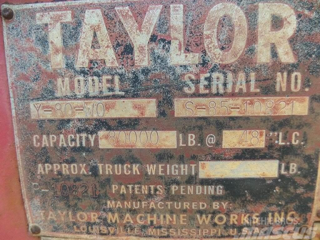 Taylor Y80W0 Diesel Stapler