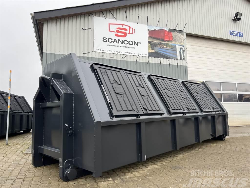  Scancon SL5015 - 5000mm lukket container 15m3 Abrollkipper