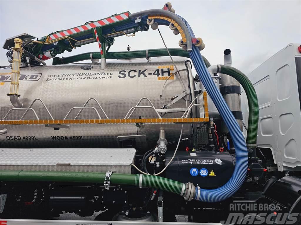 DAF WUKO SCK-4HW for collecting waste liquid separator Saug- und Druckwagen