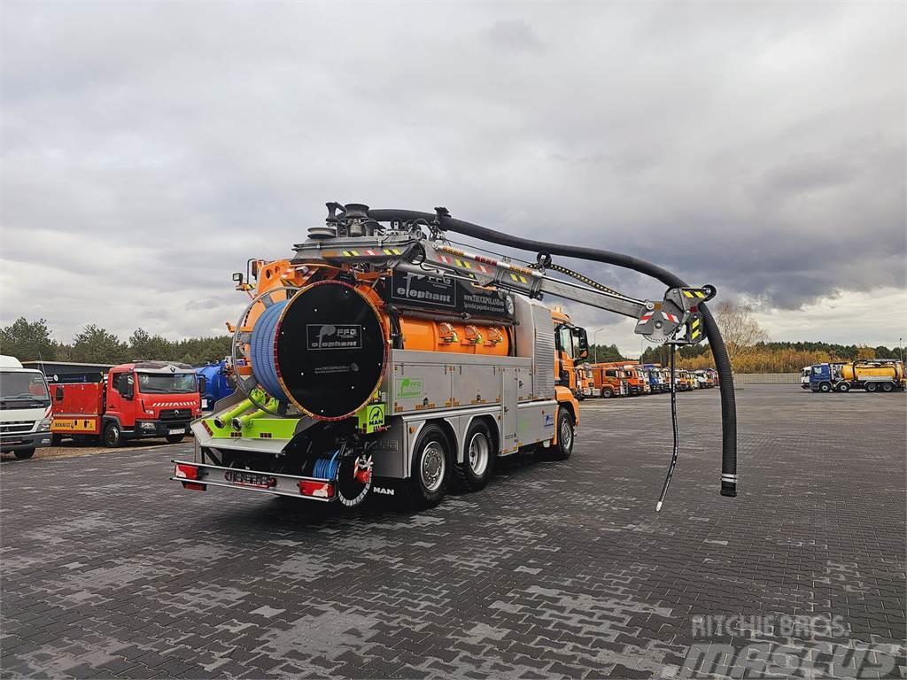 MAN FFG ELEPHANT WUKO COMBI FOR DUCT CLEANING Arbeitsfahrzeuge