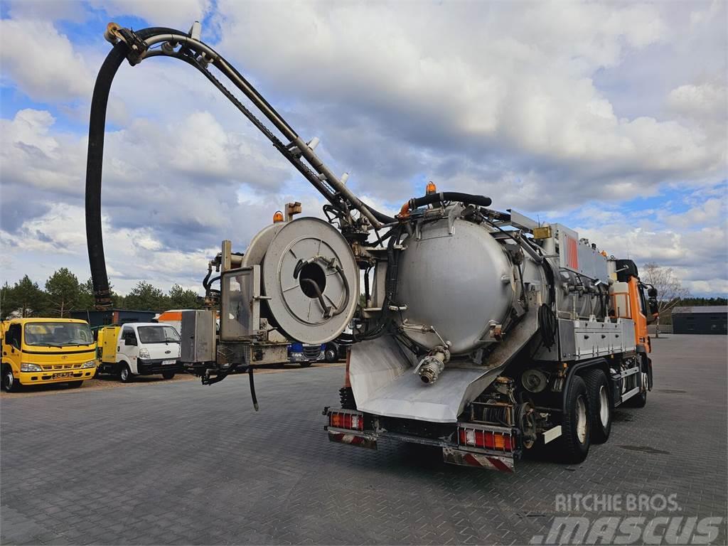 Mercedes-Benz WUKO KROLL COMBI FOR SEWER CLEANING Arbeitsfahrzeuge