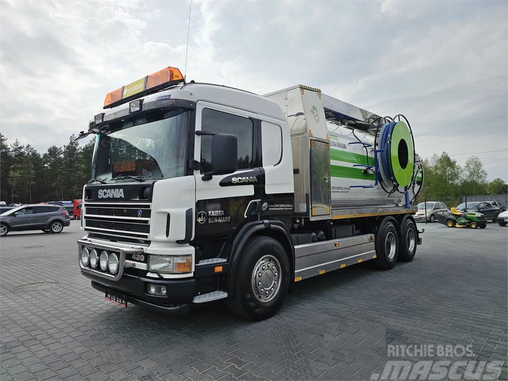 Scania WUKO KAISER EUR-MARK PKL 8.8 FOR COMBI DECK CLEANI Arbeitsfahrzeuge