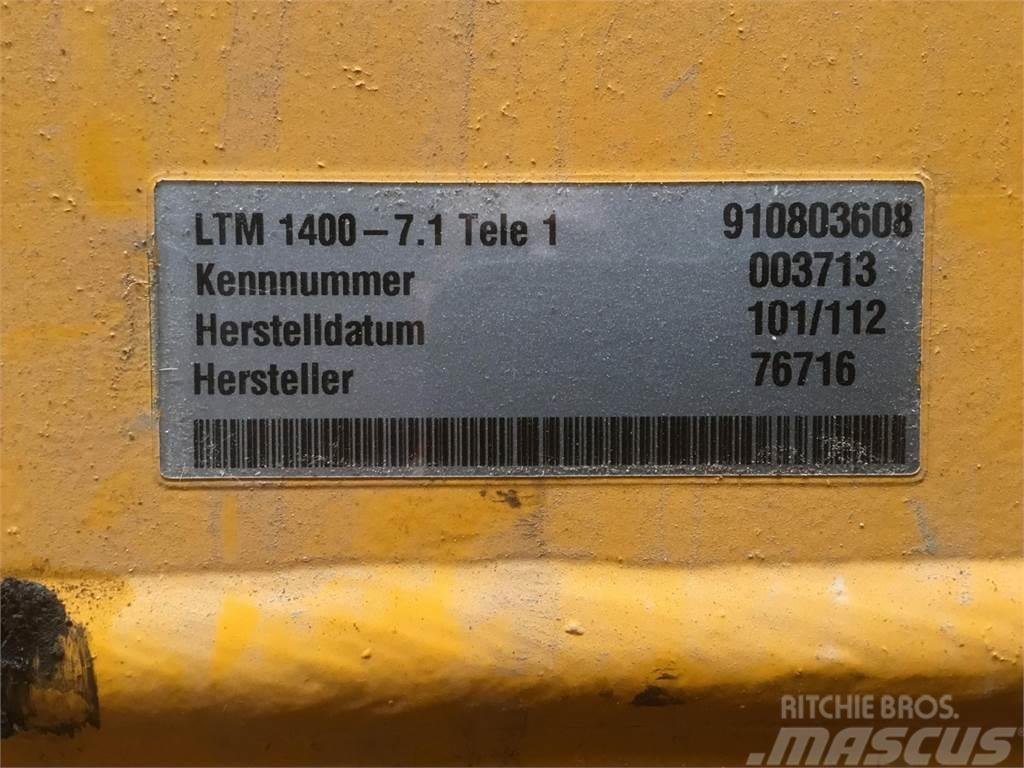 Liebherr LTM 1400-7.1 telescopic section 1 Kran-Teile und Zubehör