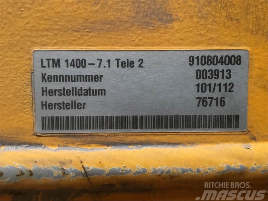 Liebherr LTM 1400-7.1 telescopic section 2 Kran-Teile und Zubehör