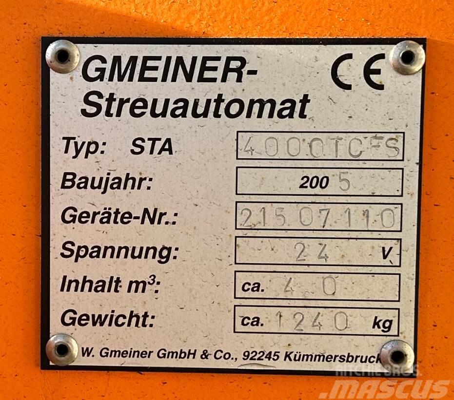 Unimog Salzstreuer Gmeiner 4000TCFS Sand- und Salzstreuer