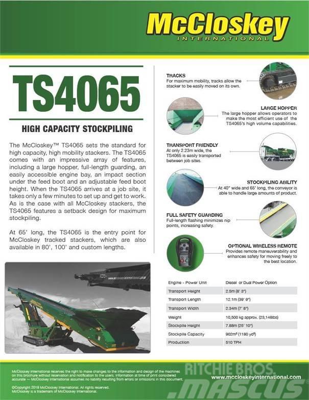 McCloskey TS4065 Förderbandanlagen