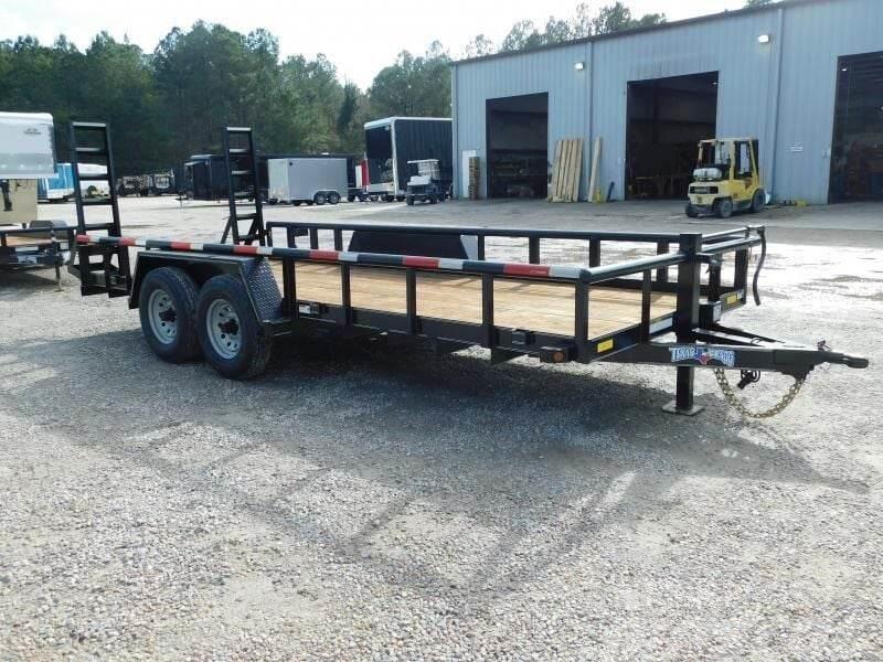 Texas Bragg Trailers 18' Big Pipe with 6000lb Axles Andere