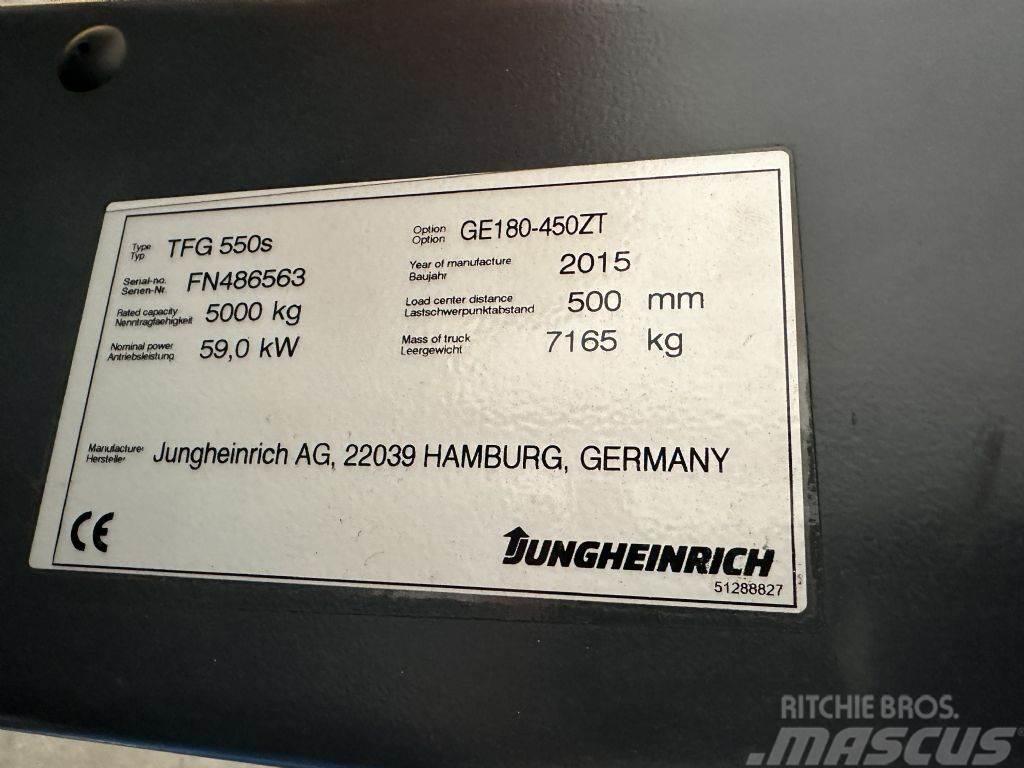 Jungheinrich TFG 550s - nur 1080 Stunden !!! Gas Stapler