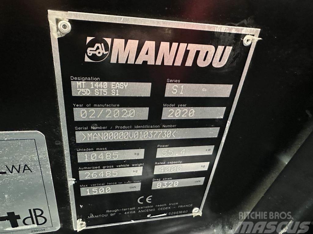 Manitou MT 1440 EASY - TOP ZUSTAND !! Teleskoplader