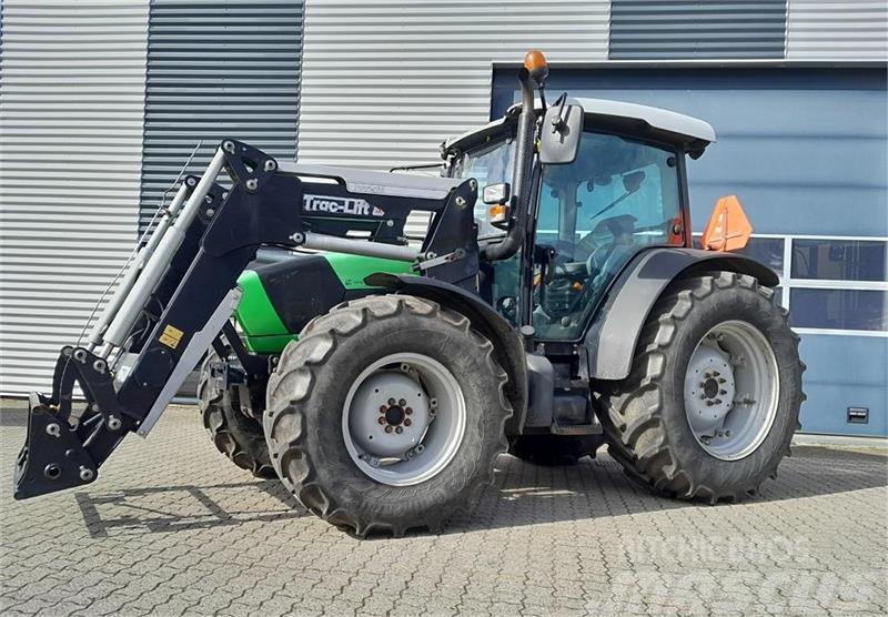 Deutz Agrofarm 420 m. frontlæsser Traktoren