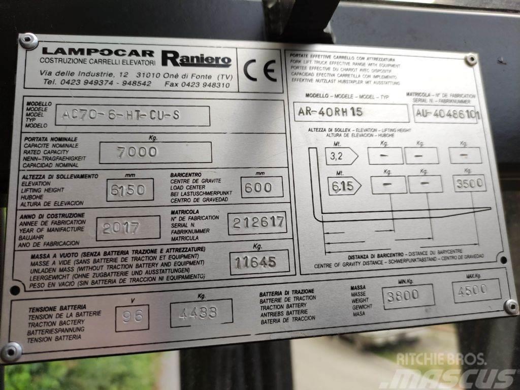  Raniero AC70-6-HT-CU-S Elektro Stapler